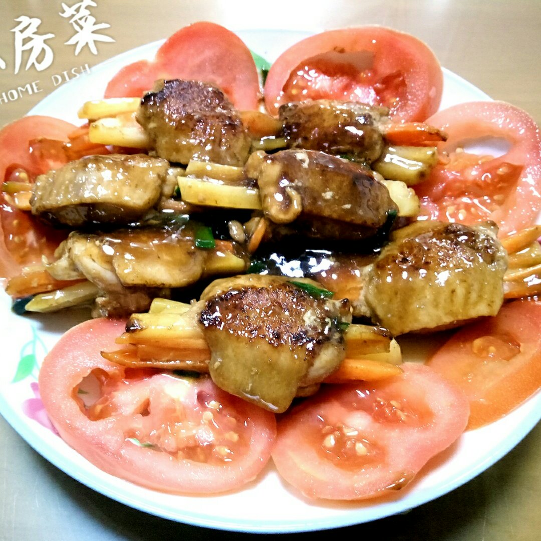 时蔬酿鸡翅