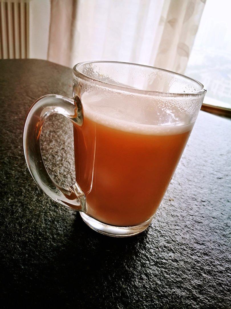 堂很恬做的红茶亚麻籽豆浆丨健康三餐