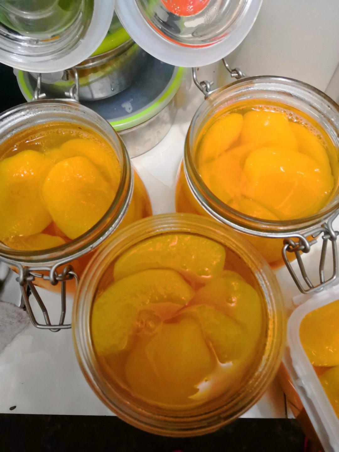 冰糖黄桃罐头（附常温保存方法）