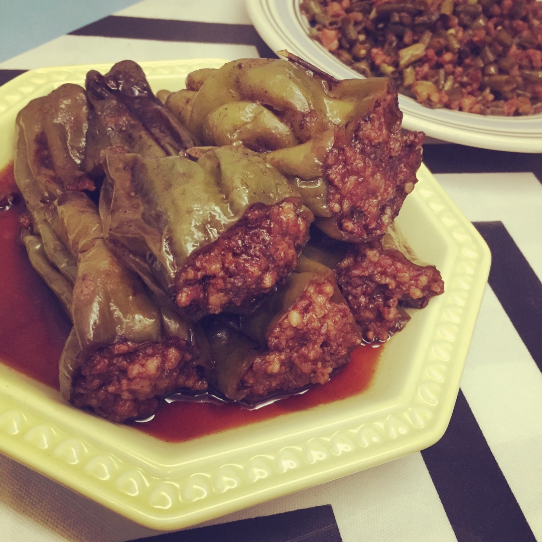 糖醋青椒酿肉