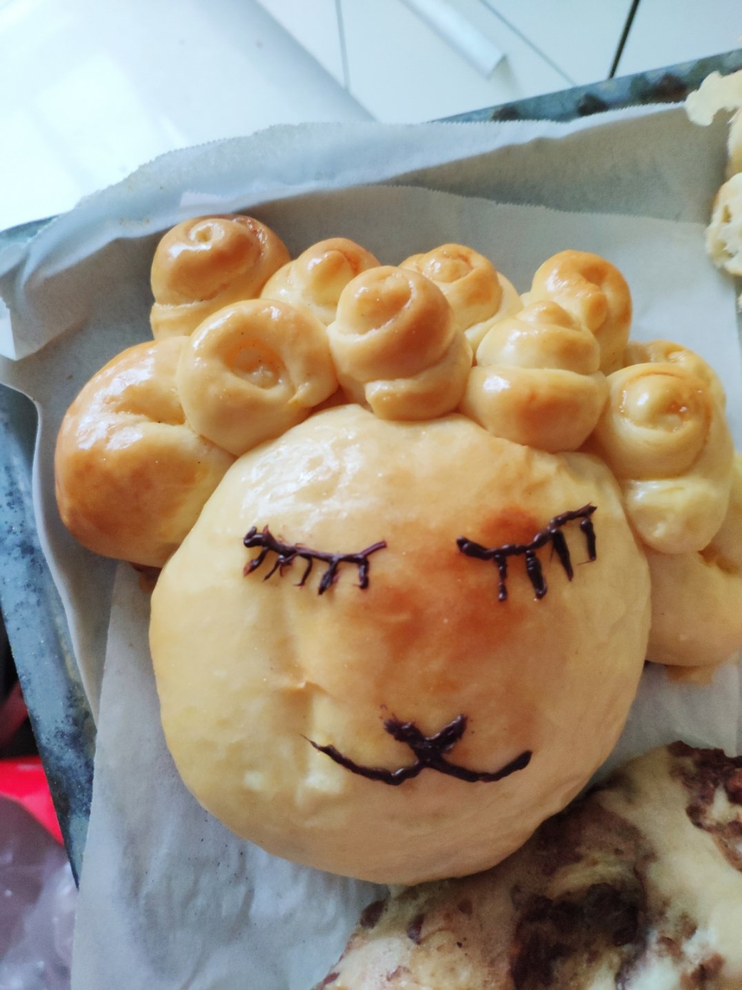 儿童小动物创意面包