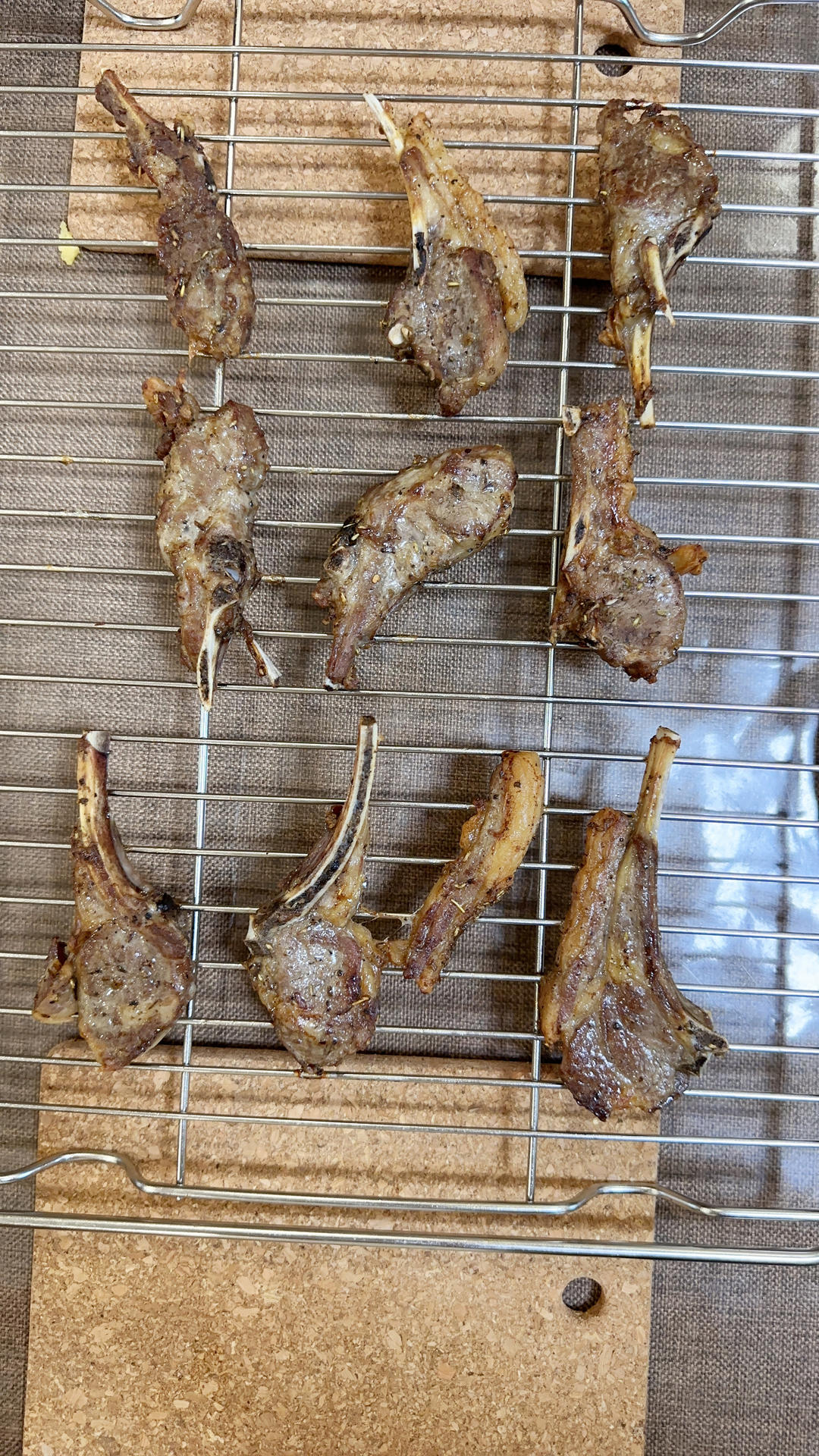煎烤法式羊排