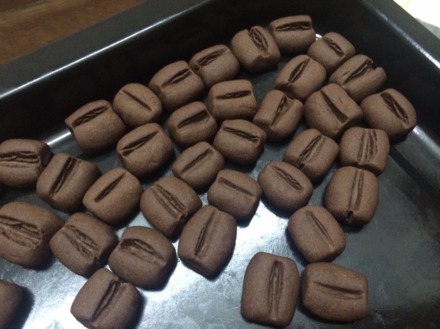 咖啡豆豆饼干