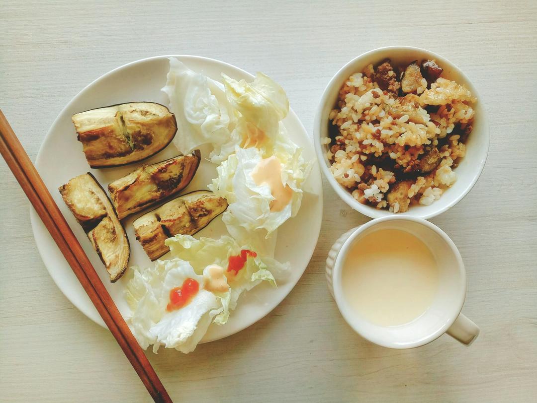 茄子炒饭