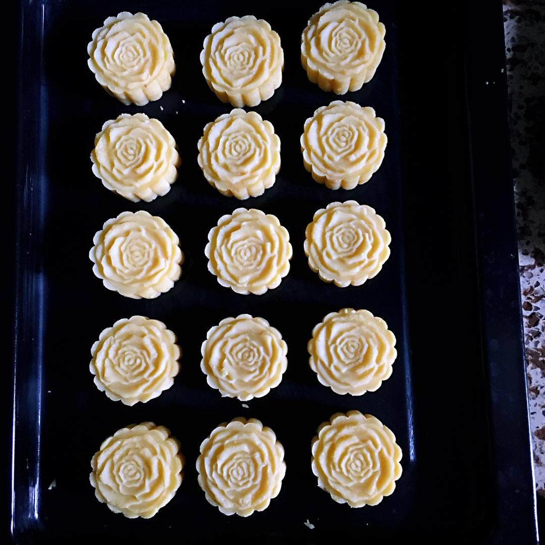 蔓越莓绿豆糕