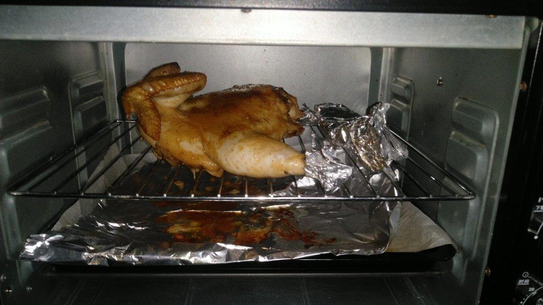 不用提前腌制超级简单的脆皮烤鸡