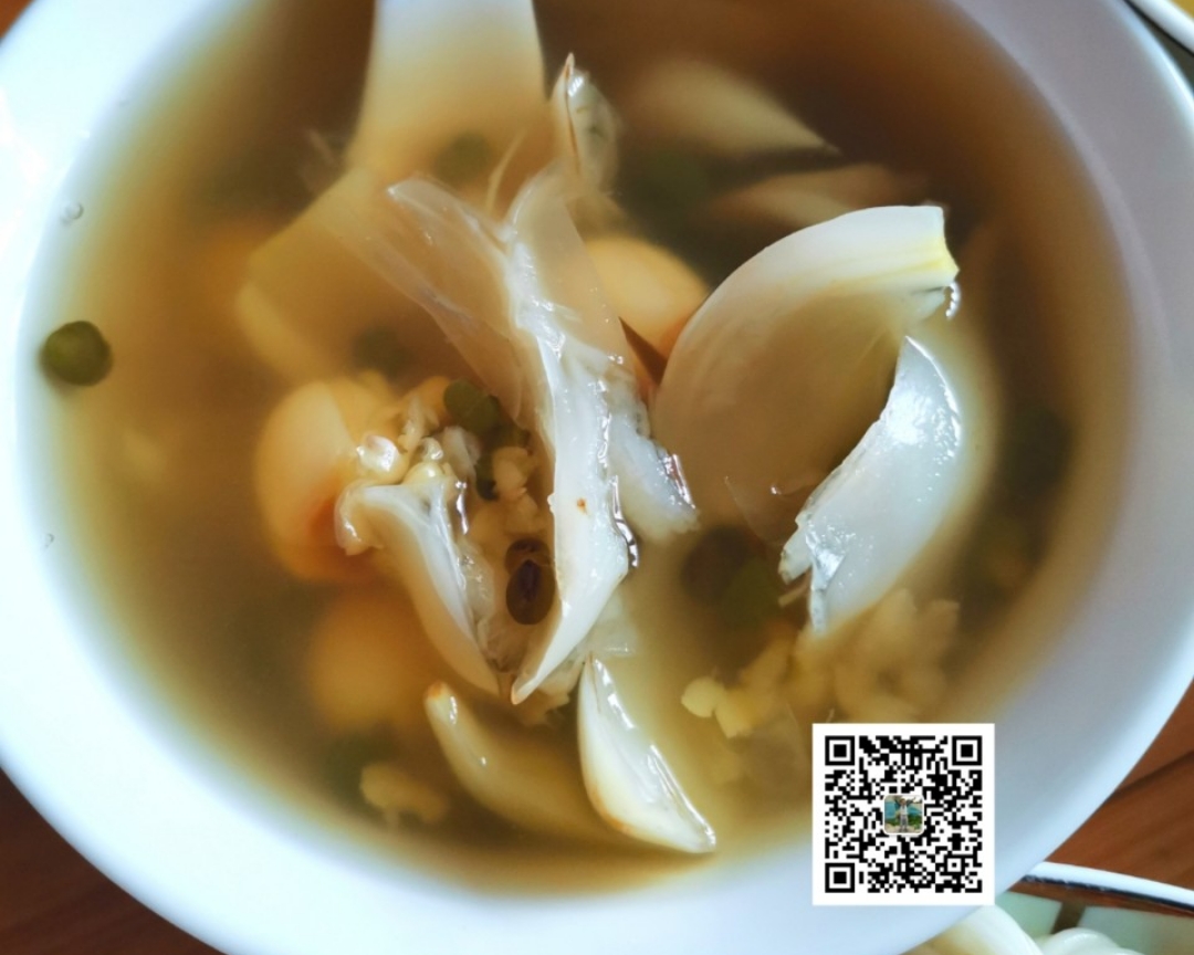 莲子百合绿豆汤