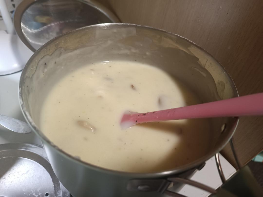 奶油蘑菇汤（完美比例版）