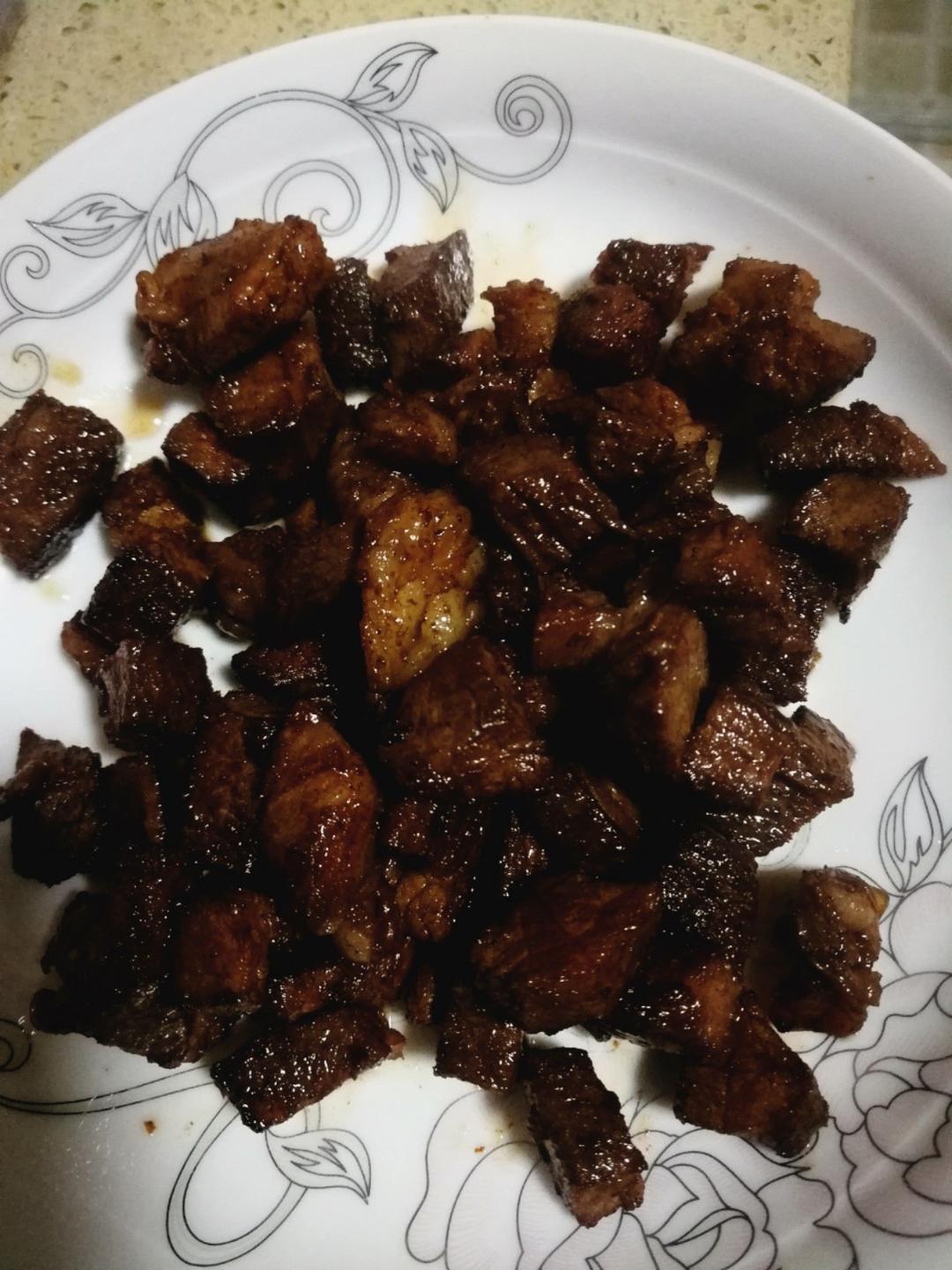 香煎牛肉粒