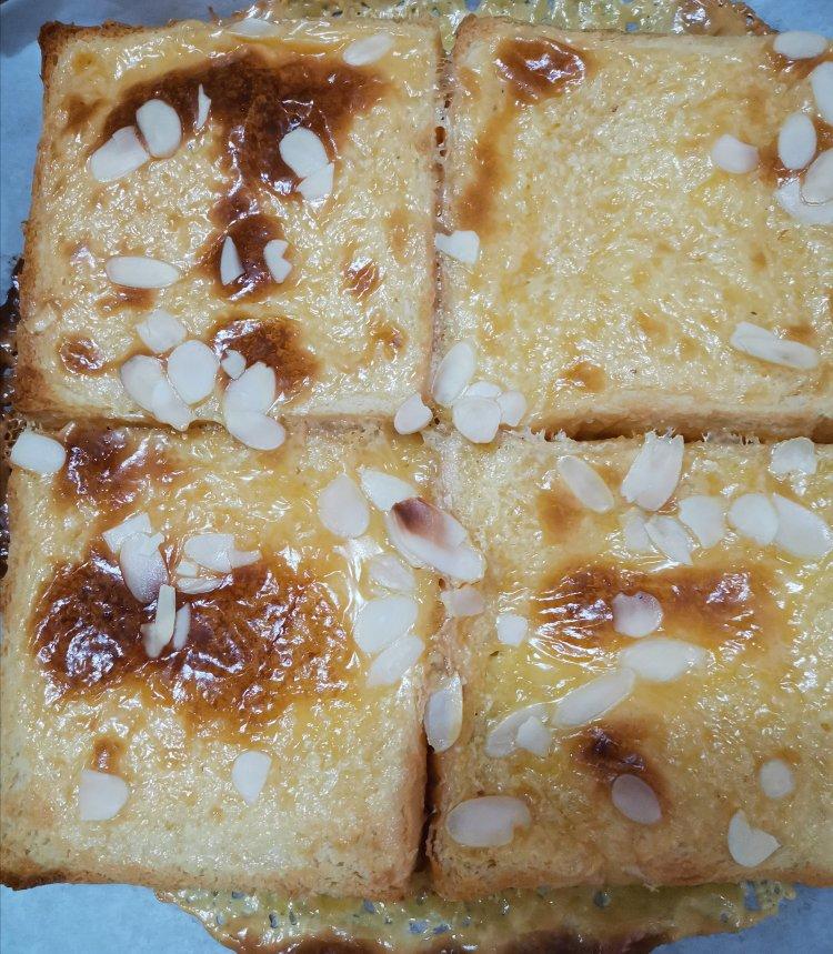 零失败快手岩烧乳酪(熔岩吐司)十分钟网红早餐，好吃哭