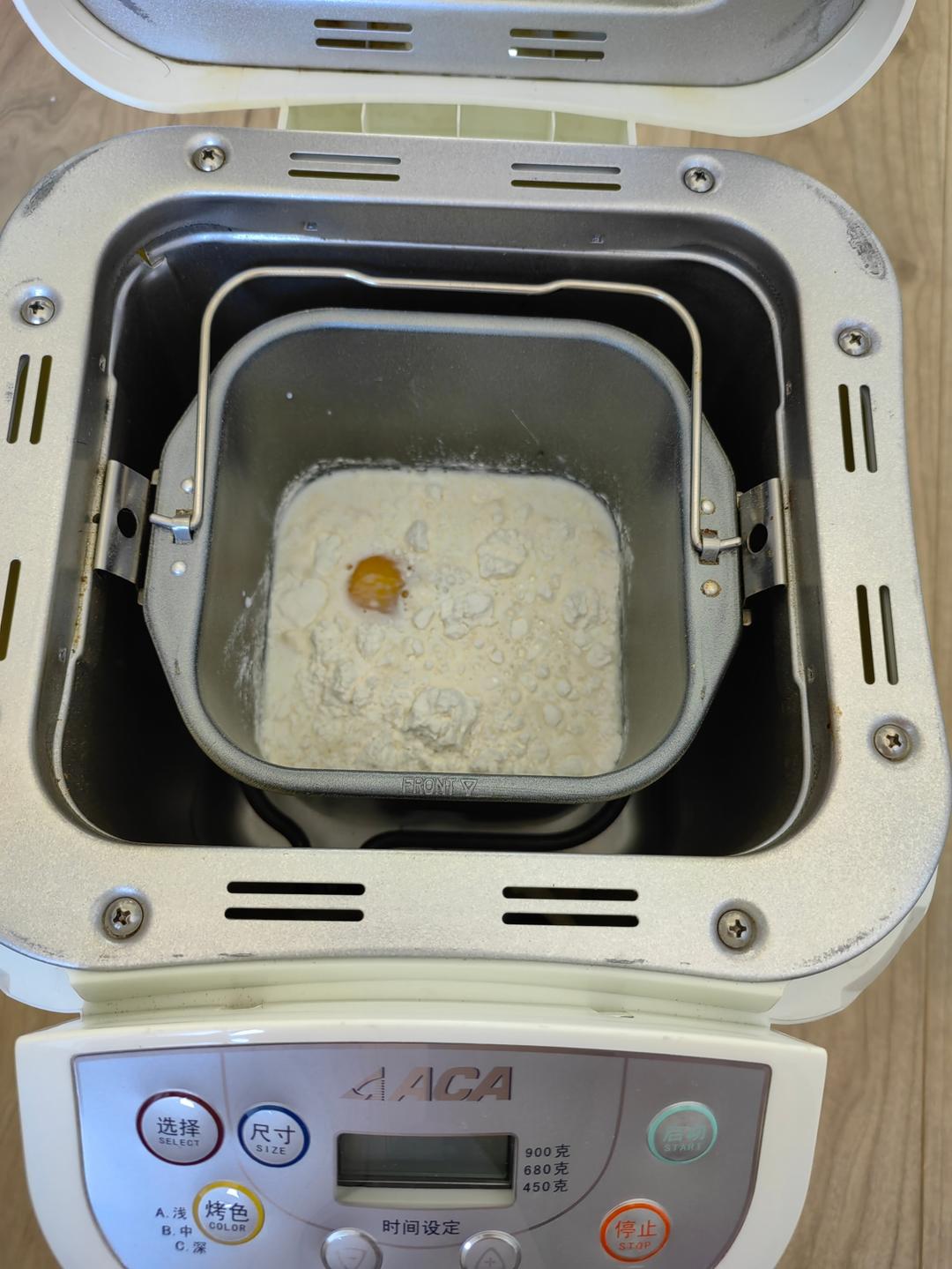 纯奶手撕吐司的做法 步骤1