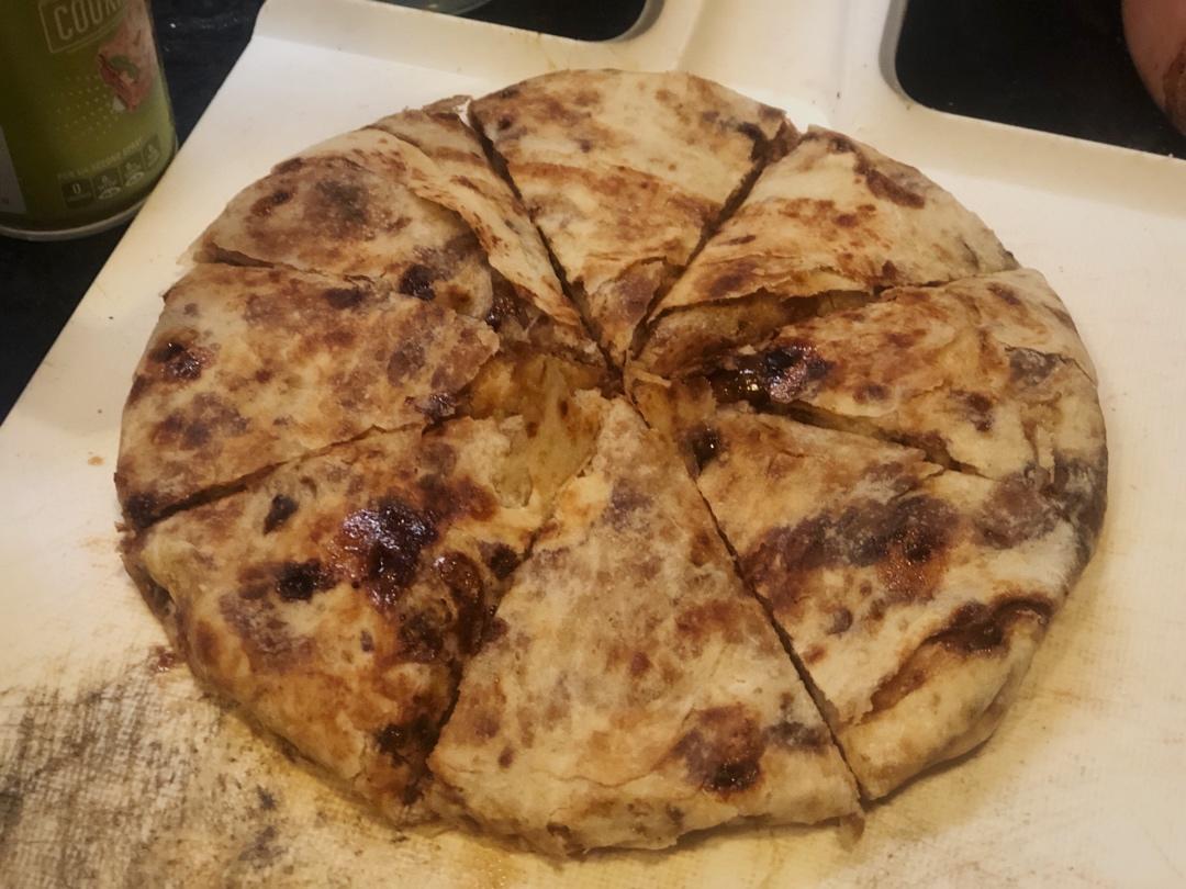妈妈的麻酱红糖饼(附赠叠饼大法！)