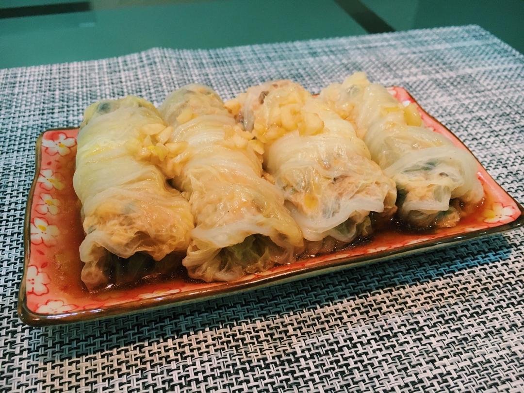肉酿白菜卷