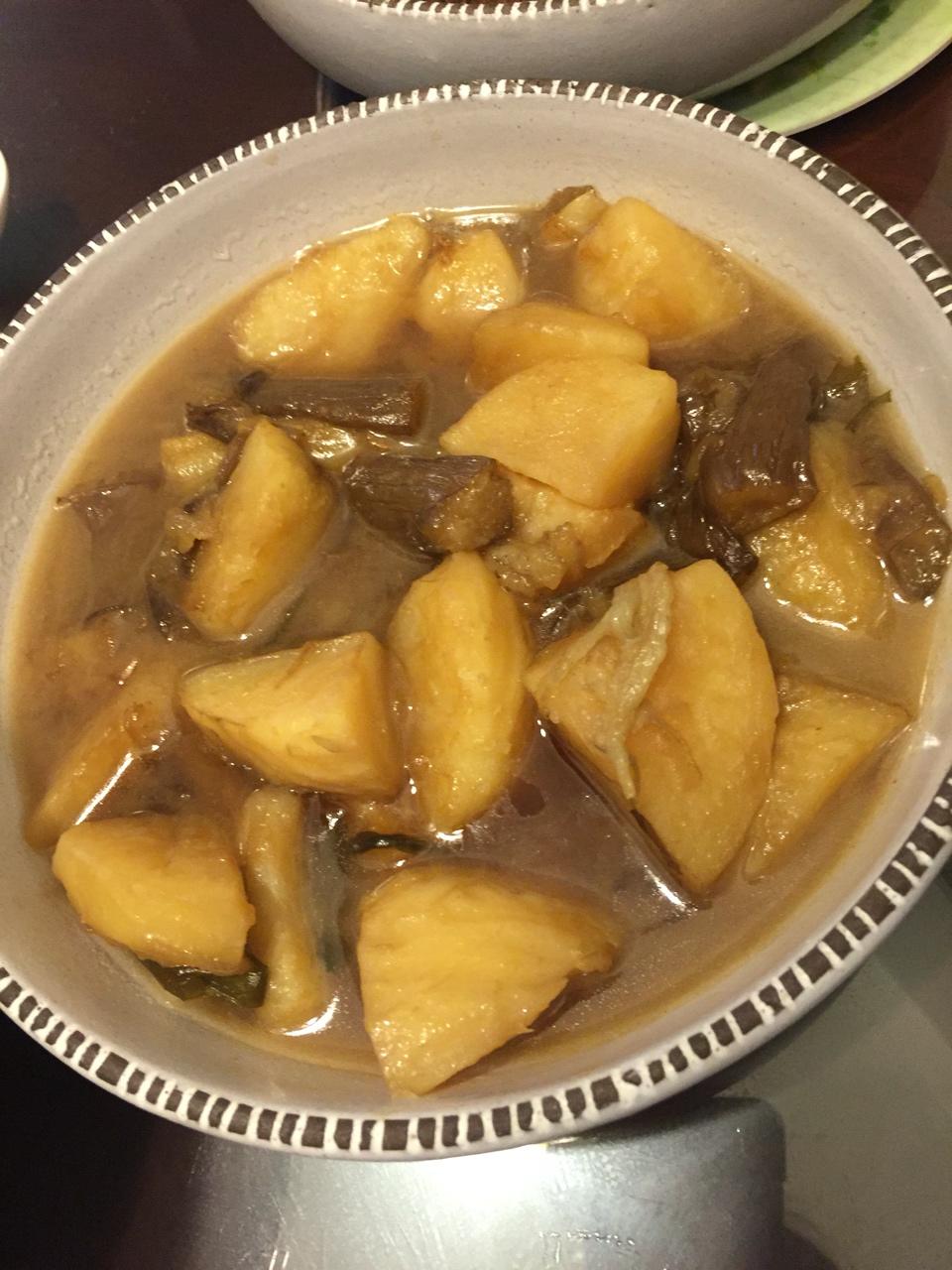 土豆炖茄子