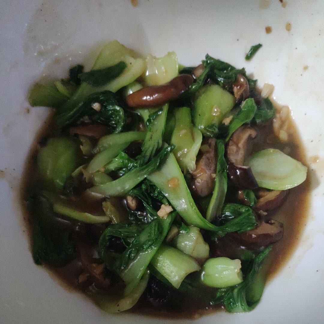 蚝油香菇小油菜