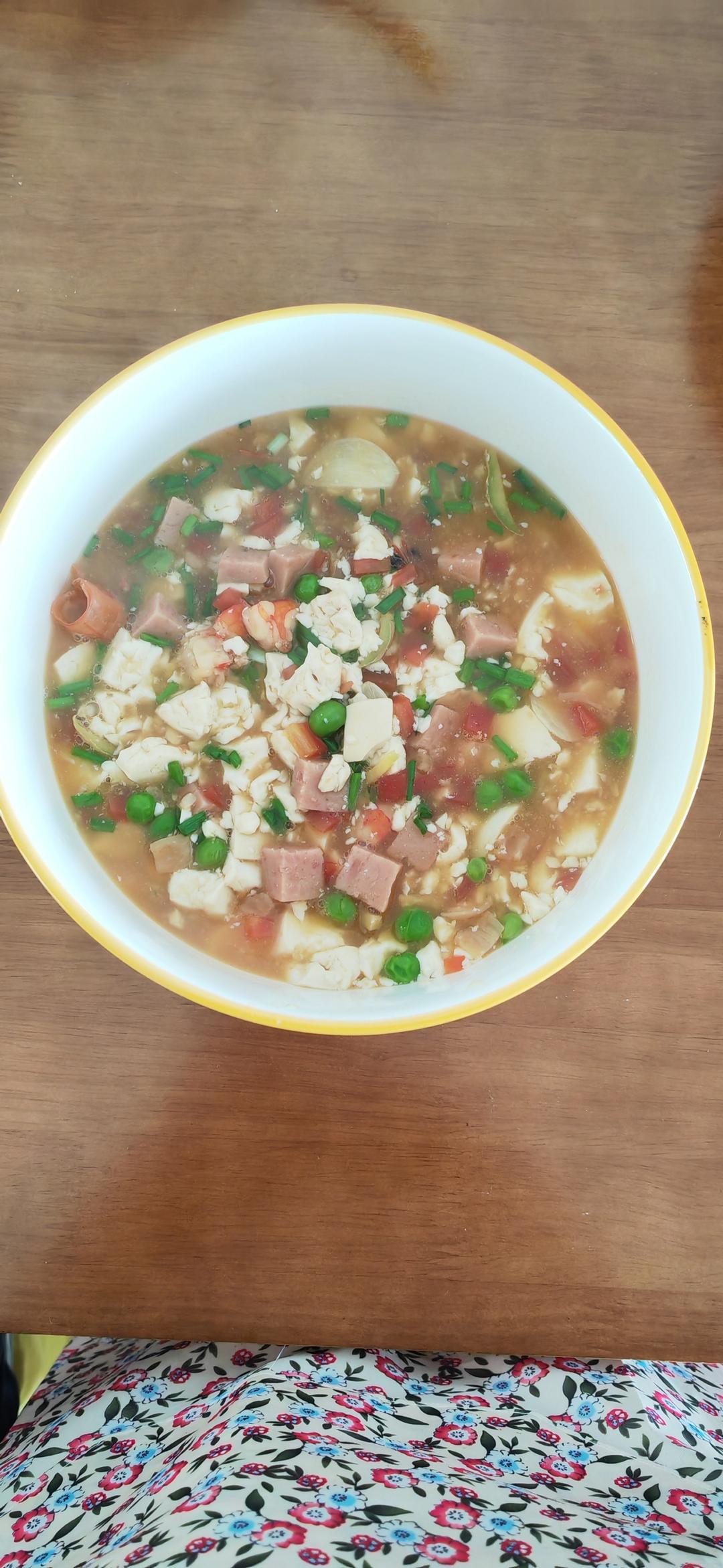 虾仁豆腐羹 | 鲜掉下巴