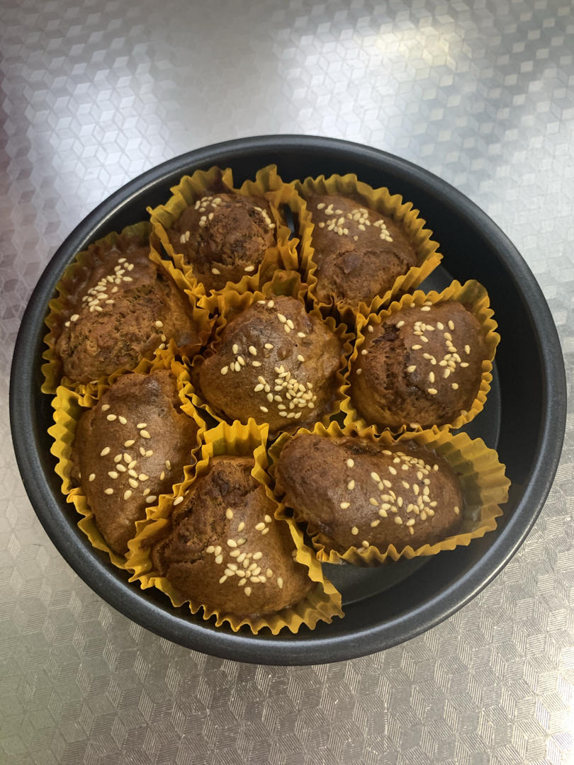 香蕉核桃蛋糕（低油少糖健康版）