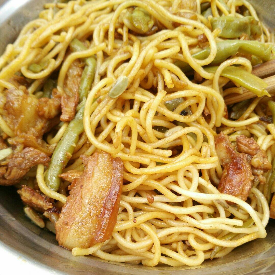 豆角焖面