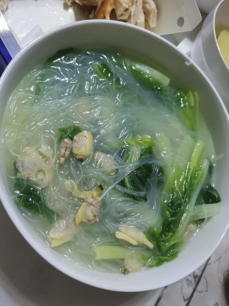 蛤蜊小白菜