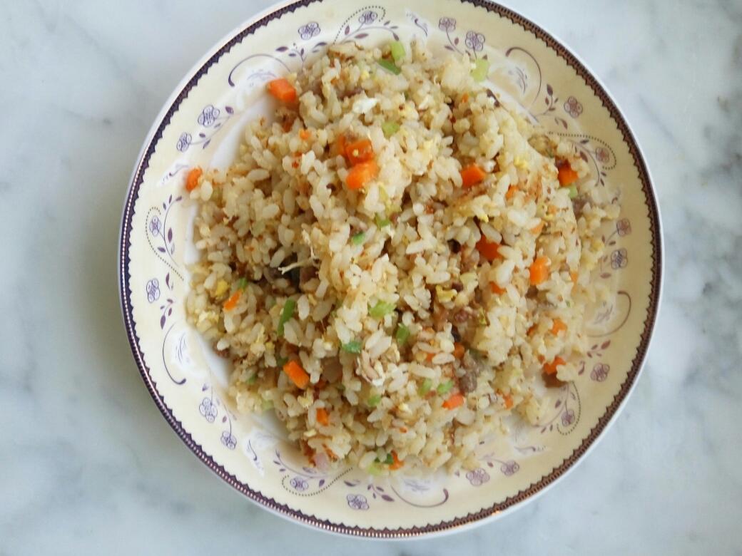 杂蔬蛋炒饭