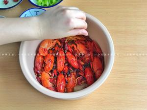 【米小料理】低油香辣小龙虾（电饭锅料理4）的做法 步骤10