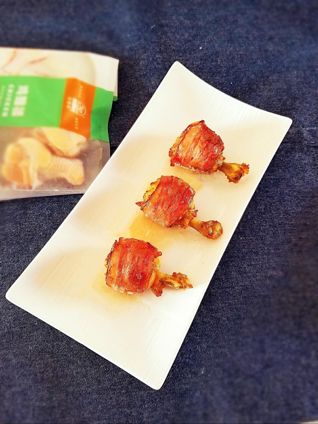 鸡翅根培根棒棒糖的做法