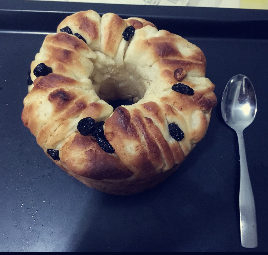 日式香浓炼乳面包