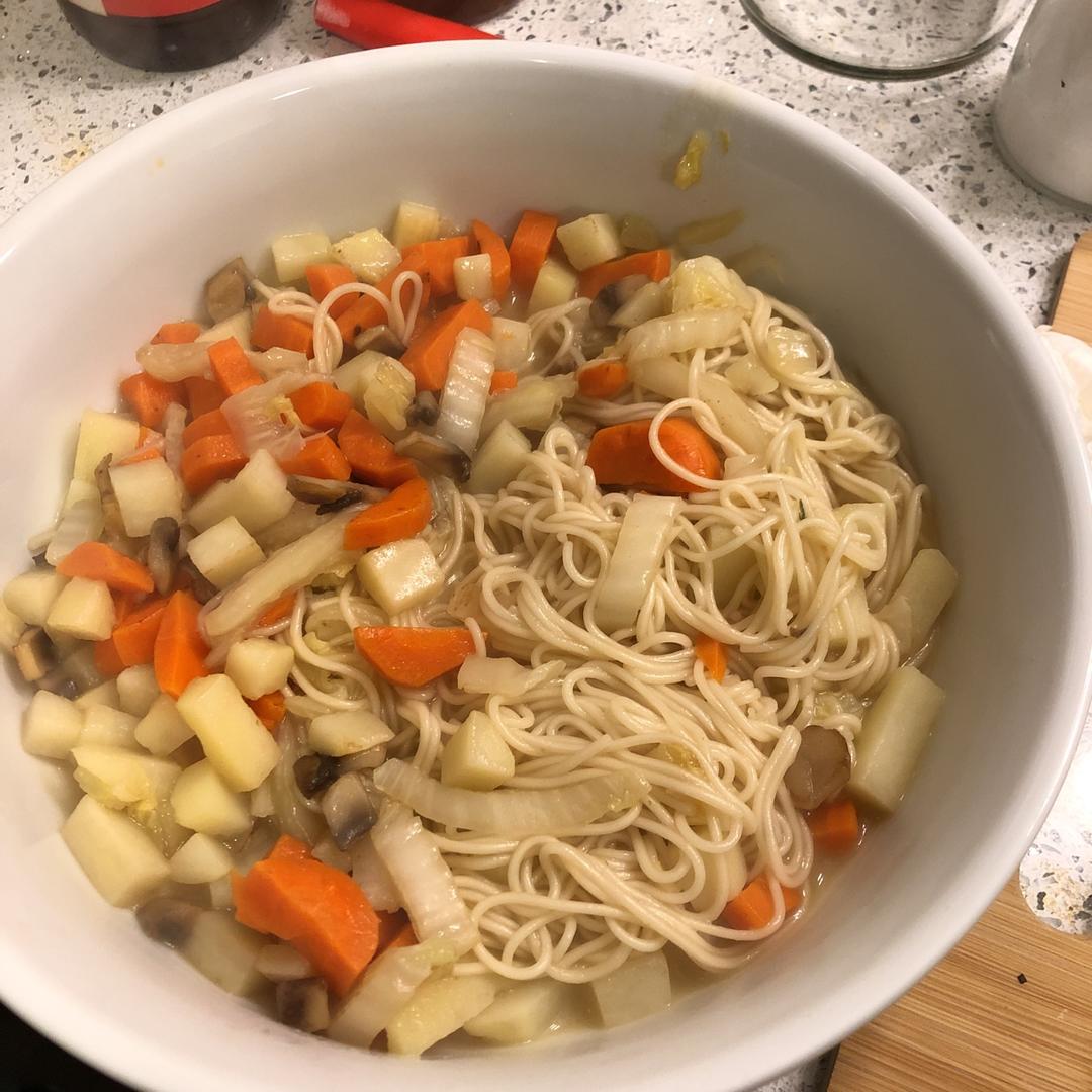 朴素的混汤面