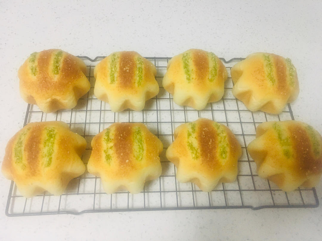 蒜香肉松小炸弹面包（烫种）