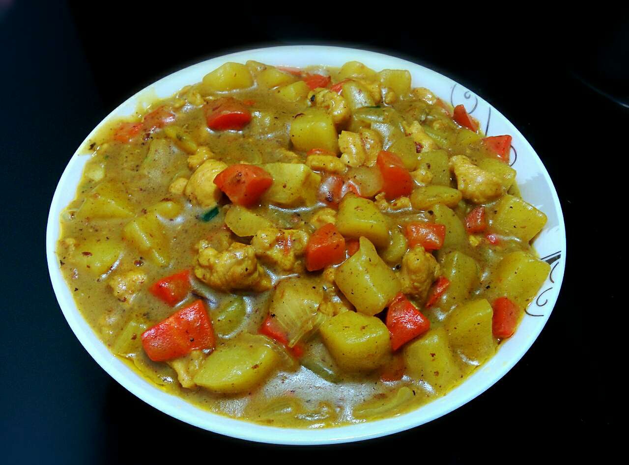 咖喱鸡肉