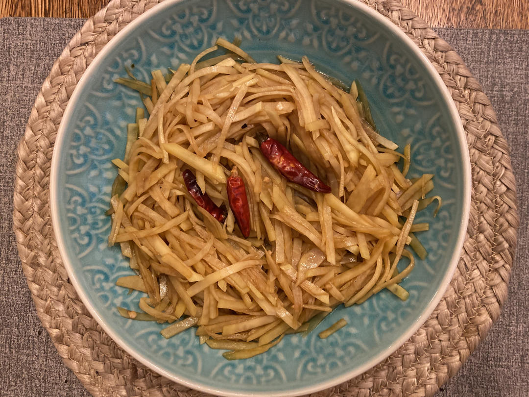 超级无敌下饭菜～酸辣土豆丝