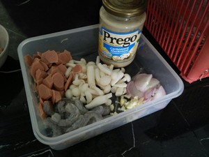 蘑菇酱意大利面 Carbonara Spaghetti的做法步骤图 Pet猫猫 下厨房