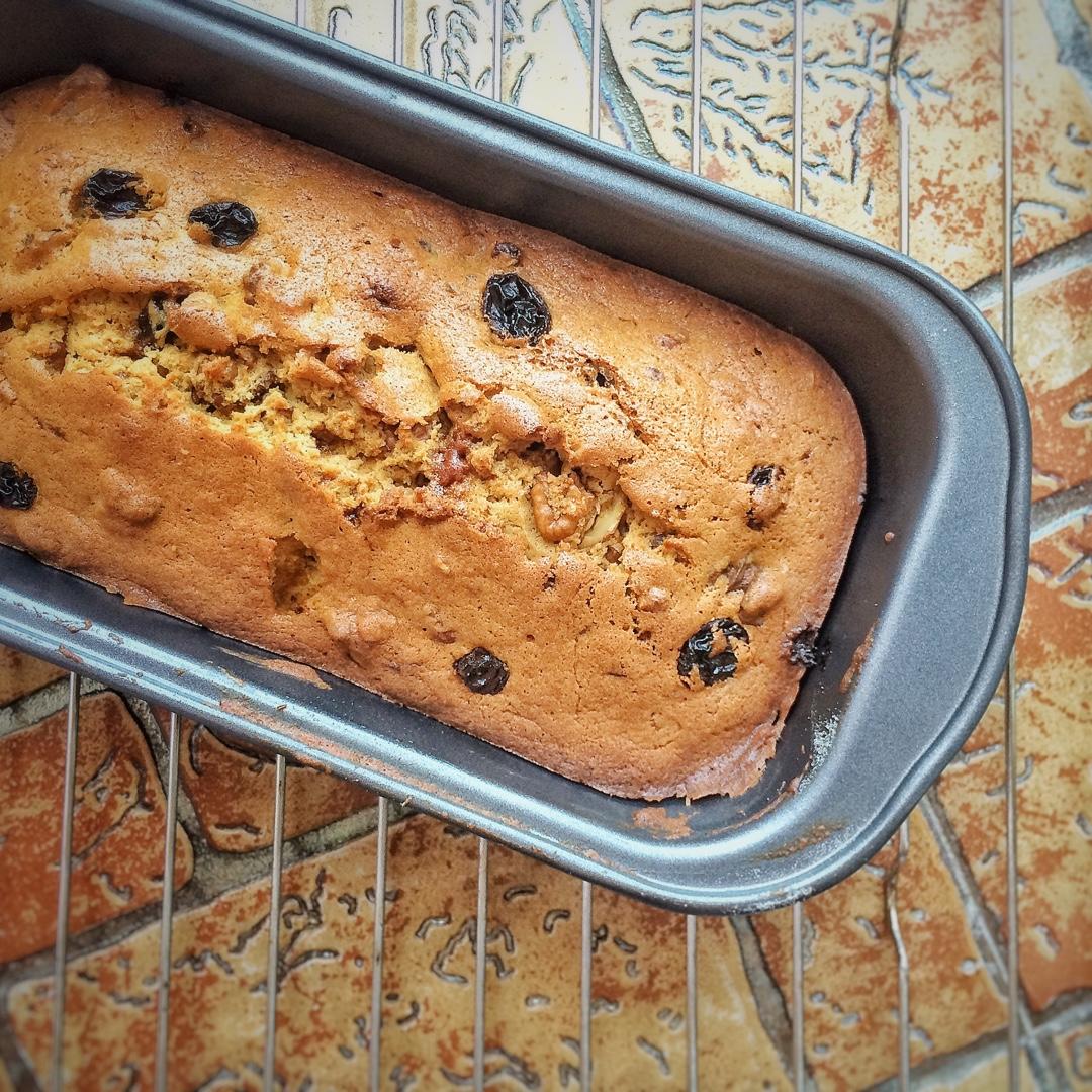 红糖核桃磅蛋糕