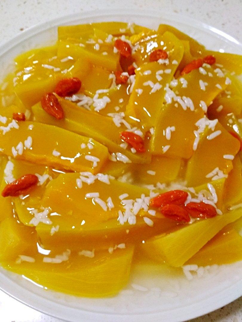 秋叶9z18做的酒酿南瓜