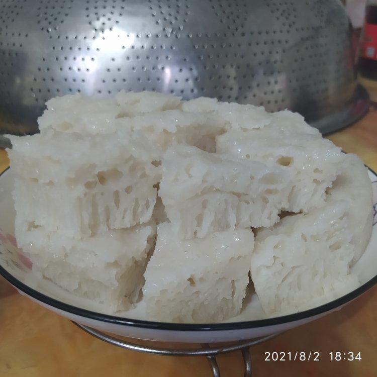 烟韧Q弹的广式【白糖糕】(伦教糕)懒人煮浆&免二发