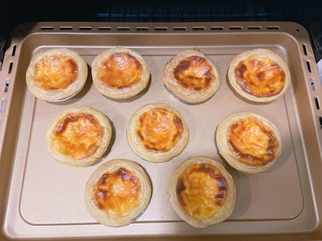 超嫩滑的葡式蛋挞(全蛋版)新手友好『秒杀KFC』