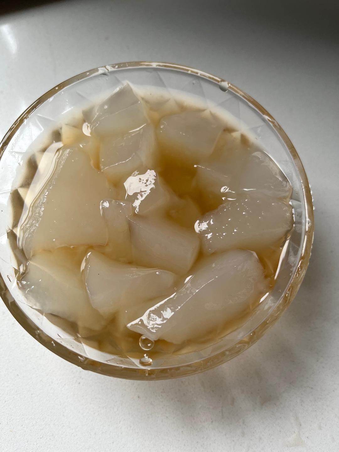 炎热夏天的一道解暑冷饮，15分钟搞定的兰溪水晶糕，兰溪人的最爱