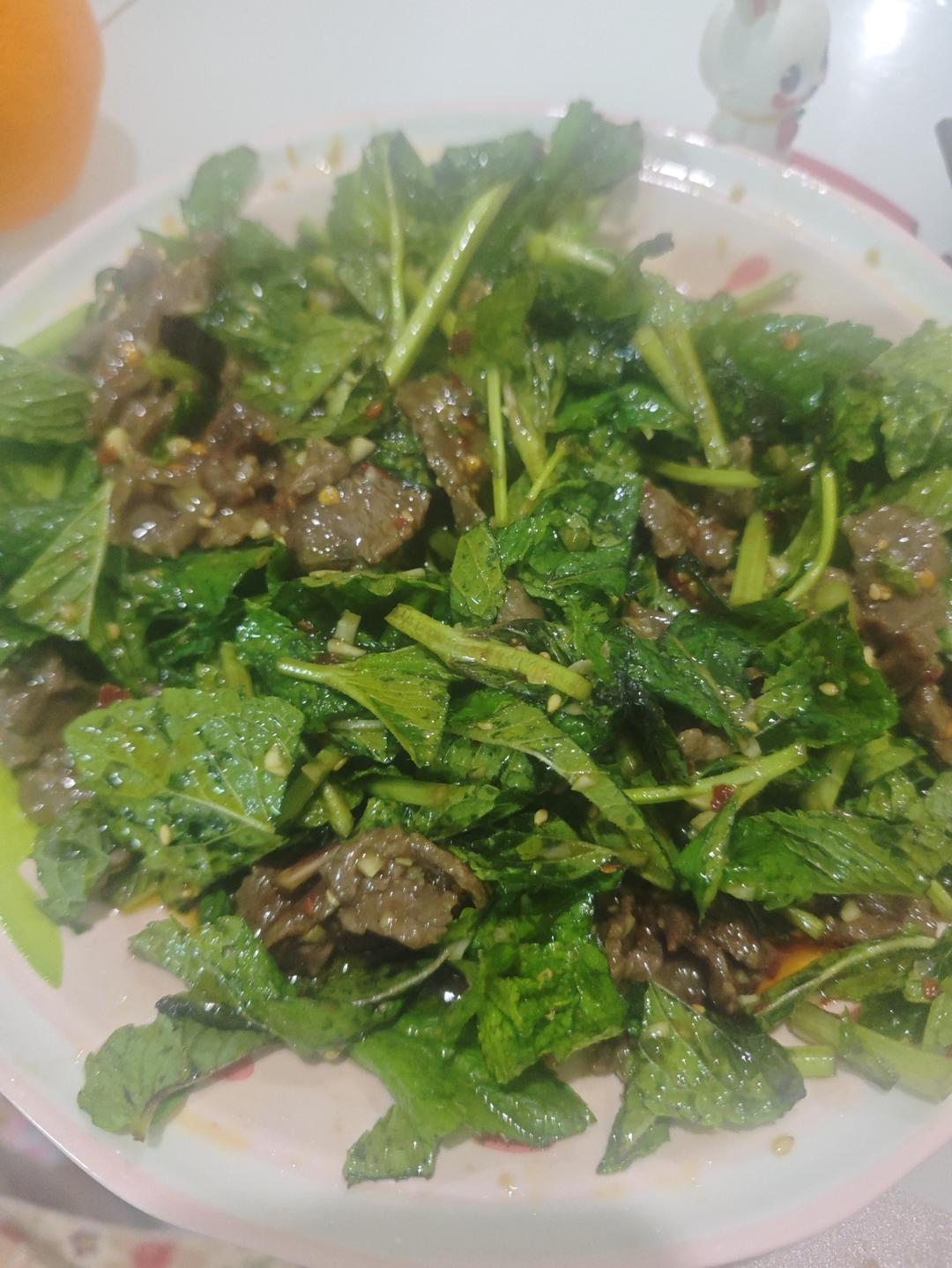 丈母娘吃了都夸的凉拌香菜牛肉