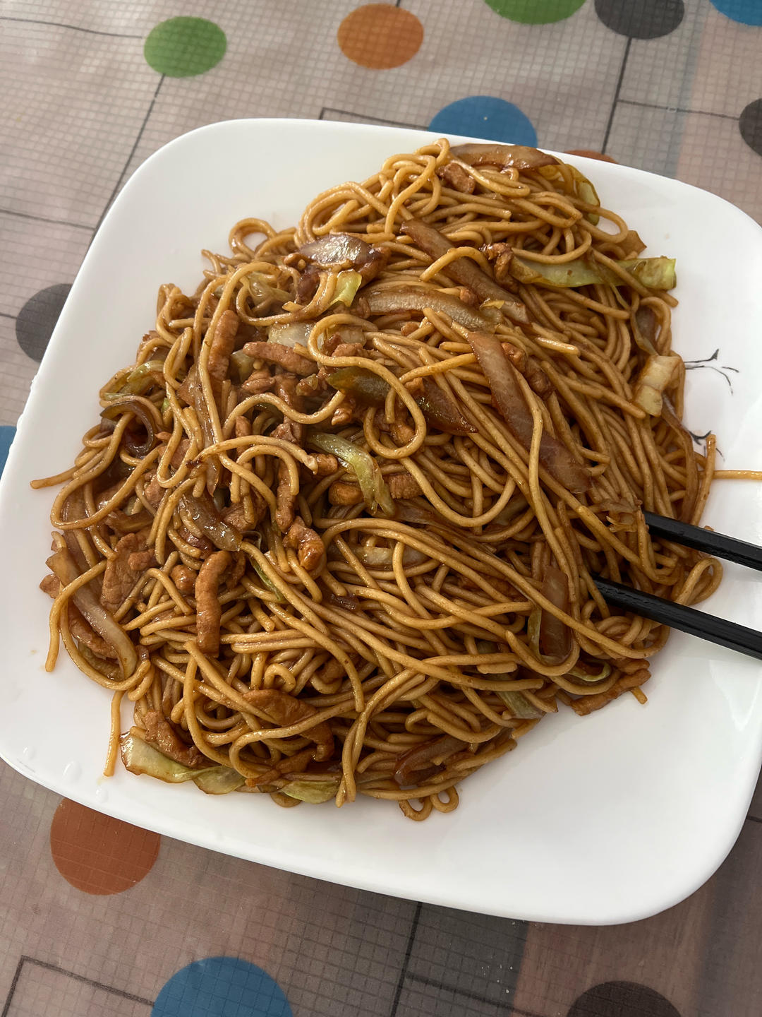 肉丝炒面