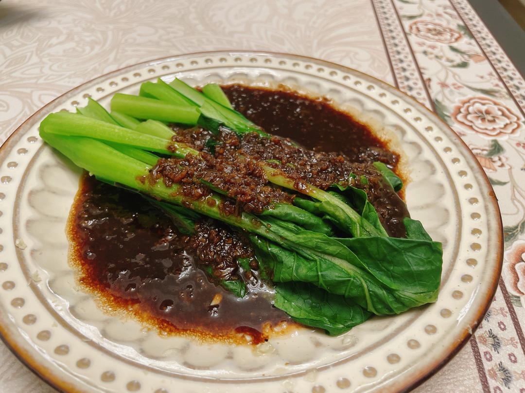 白灼菜心