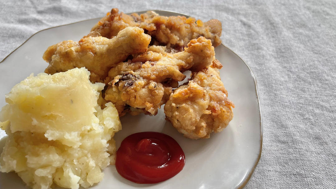 蒜香炸鸡翅