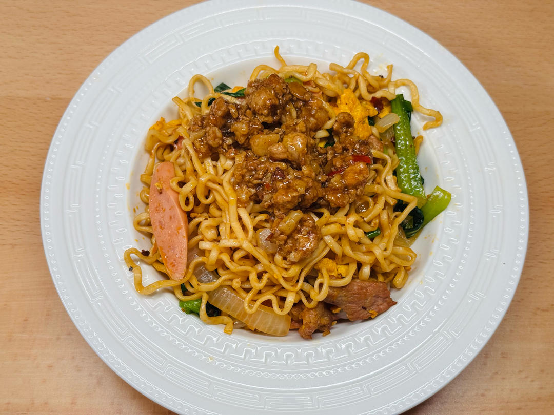 🍜最简单最好吃的家常炒面