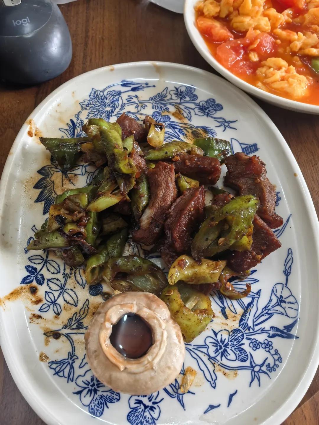 杭椒牛柳黑椒牛柳 终于找到炒出嫩牛肉的办法了 肉片肉丝都适用