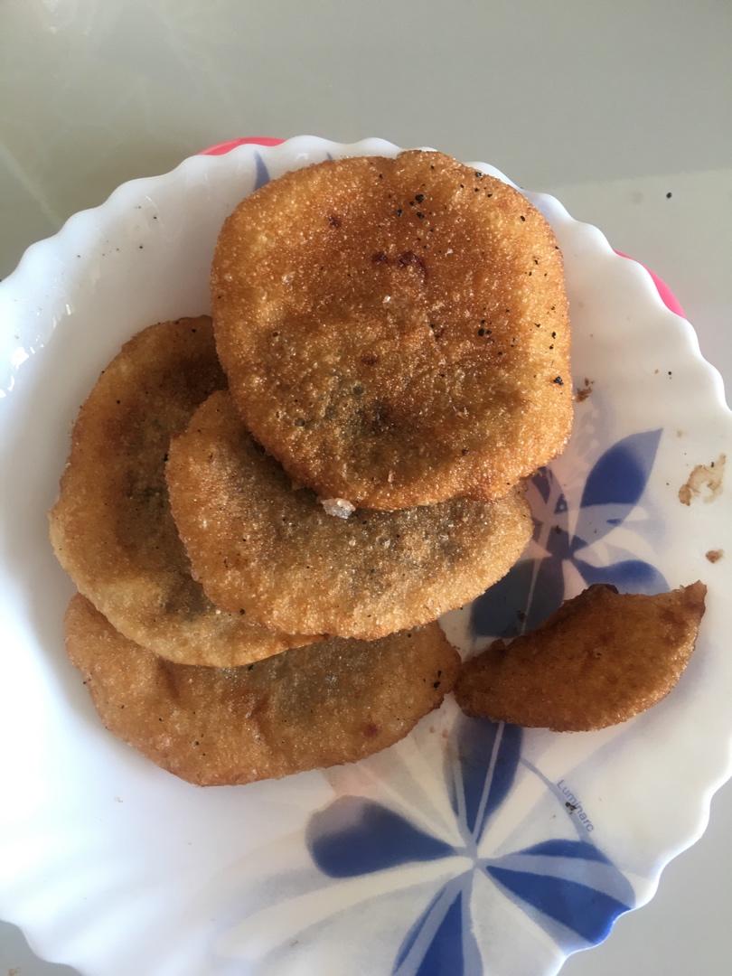 红豆糯米炸糕