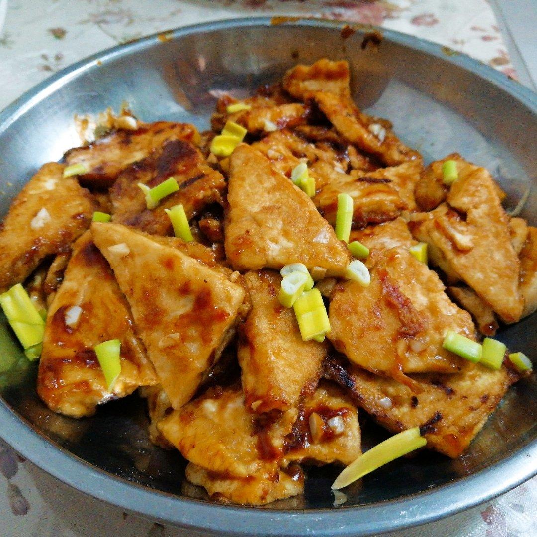 巨好吃的❗️香煎豆腐