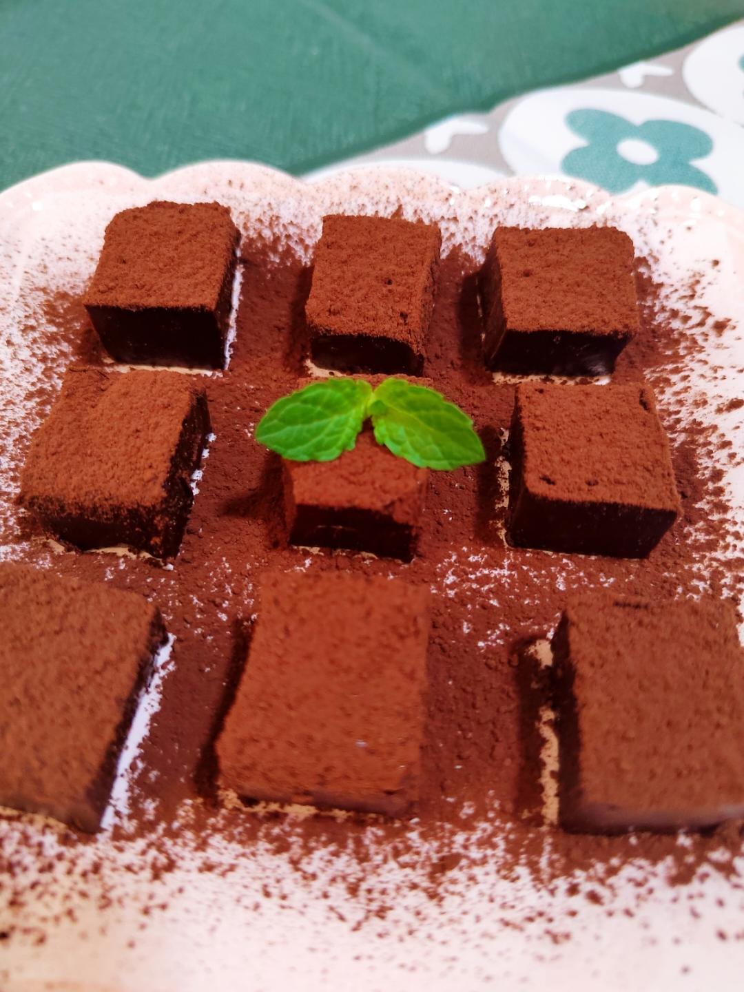 这个生巧克力的方子，简单简单最简单