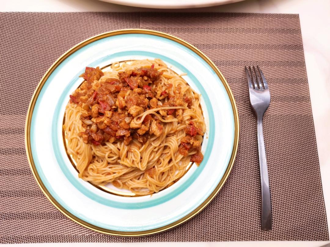 番茄肉酱意面