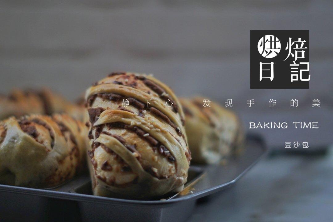 豆沙造型小面包