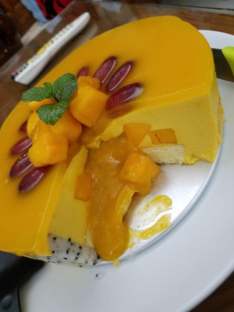 《Tinrry下午茶》教你做芒果流心慕斯（6寸配方）