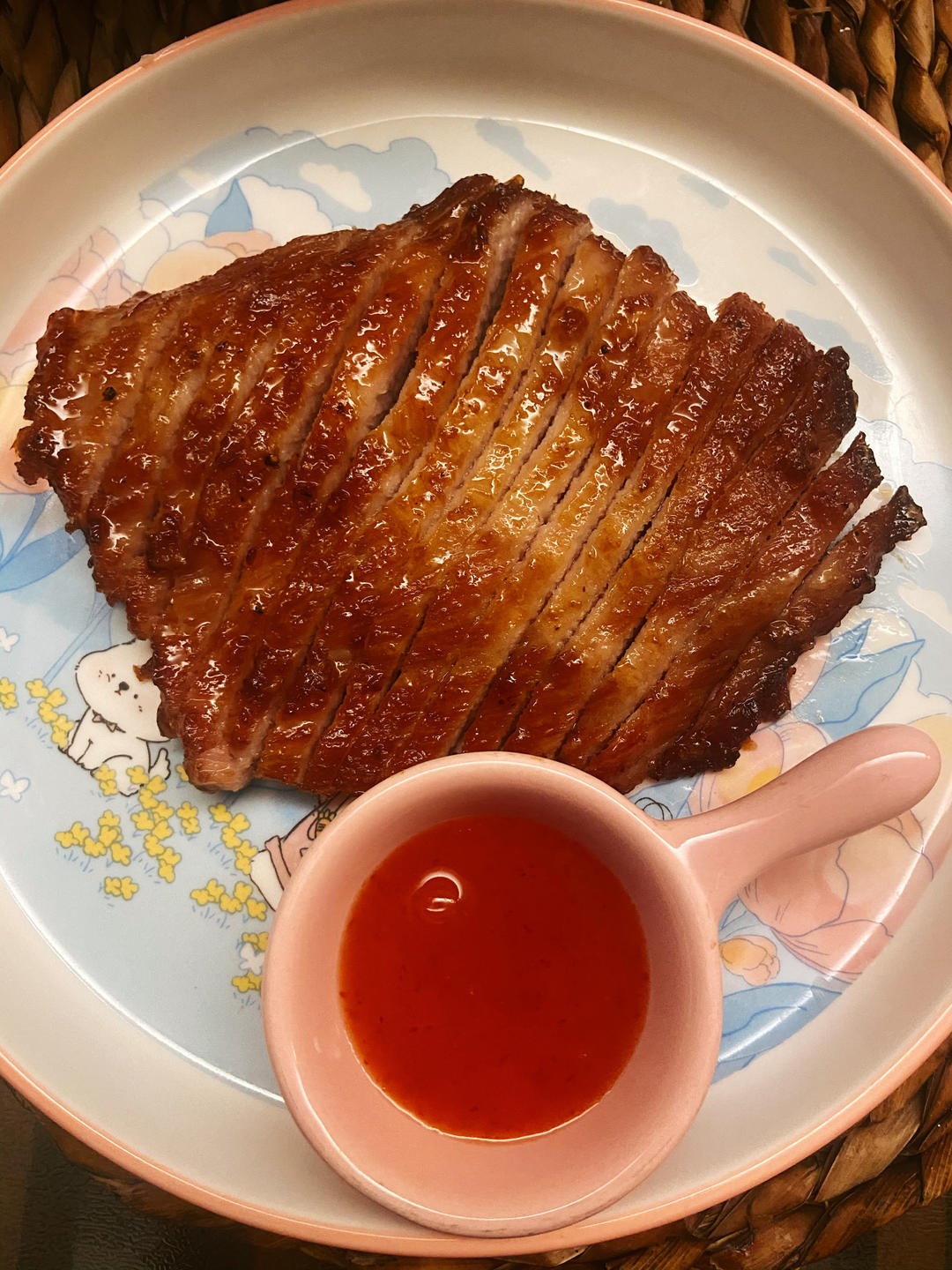 超简单的泰式猪颈肉